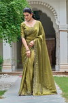 Siya 007 Pure Fendy Silk With Heavy Diamond Work Saree Suppliers In India